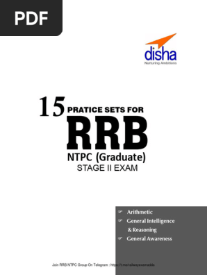 RRB NTPC Stage II Exam Practice Sets | PDF | Triangle | Interest