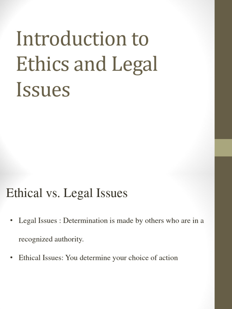 Legal and Ethical Issues in IT | PDF | Information Security