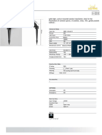 BOD - LSL64-5 LED Spike Light Datasheet Document