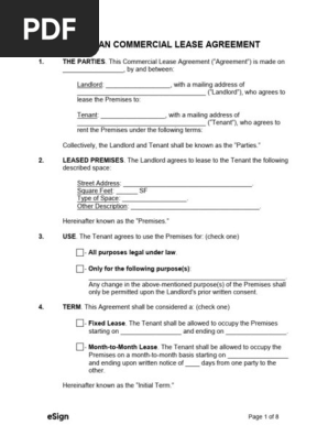 Michigan-Commercial-Lease-Agreement