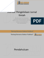 Standar Pengelolaan Jurnal Ilmiah 2