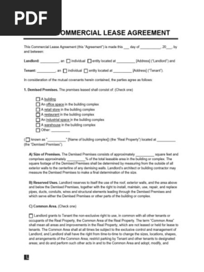 Texas-Commercial-Lease-Agreement