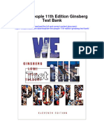 Instant Download We The People 11th Edition Ginsberg Test Bank PDF Full Chapter