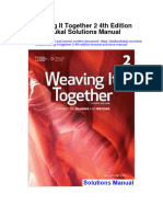 Instant Download Weaving It Together 2 4th Edition Broukal Solutions Manual PDF Full Chapter