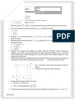 Tugas Persamaaan Dan Fungsi Kuadrat: + x=72 6 x −11 x+3=0 7 x −2 x =0 6 − 8 −5 =6 =2 x+5 + β + =1 −2 x−6=0 +2 +2 5 x 5 x