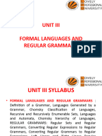Unit III Regular Grammar (1)