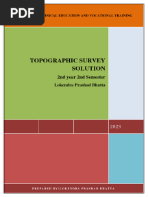 Topographic Survey Solution 4th