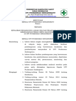 5.1.6 (1) SK Kewajiban Penanggung Jawab UKM & Pelaksana Untuk Memfasilitasi Peran Serta Masy