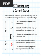 BJT Biasing Using A Current Source Lecture