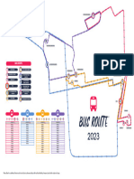 UC Bus Route - 2023