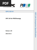 OPC 30141 - UA CS For PROFIenergy v1.00