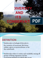 Biodiversity and Its Conservation