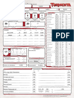 T20 - Ficha Editável Isabelle Level 5