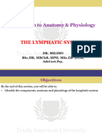 7.1 The Lymphatic System