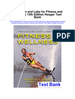 Instant Download Principles and Labs For Fitness and Wellness 13th Edition Hoeger Test Bank PDF Full Chapter
