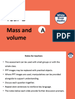 Y1SprEoB5 - Mass and Volume
