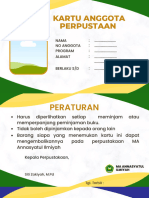 Format Kartu Anggota Perpus