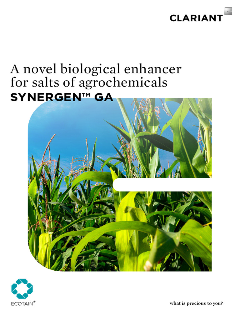 Synergen GA | PDF | Surfactant | Herbicide