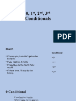 Conditionals (0, 1st, 2nd, 3rd)