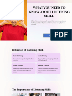 Listening Skill Intro