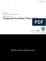 Modul 7 Pelaporan Kesehatan Masyarakat