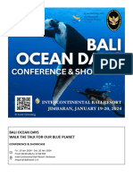 Bali Ocean Days Conference Leaflet