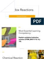 Lecture 12 Redox Reaction Intro SC