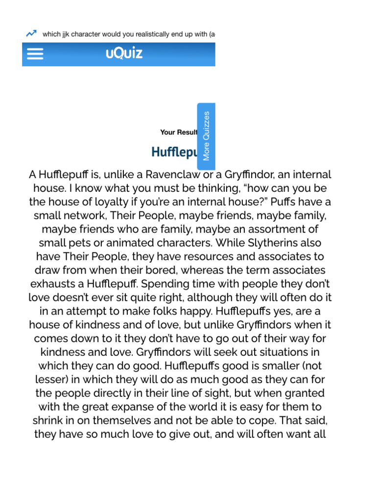 Results for quiz hogwarts houses but pottermore can die by my blade pdf
