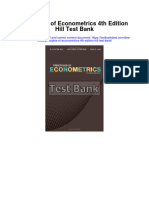 Instant Download Principles of Econometrics 4th Edition Hill Test Bank PDF Full Chapter