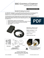 Product Information Sheet C890 0625 TIG Foot Controls