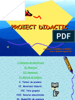 PROIECT DIDACTIC