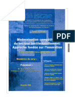 Modernisation Compétitive Du Textile Habillement