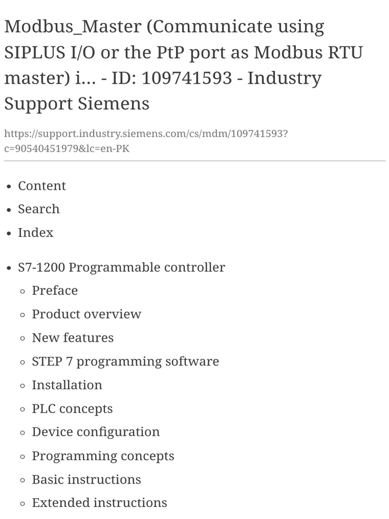 Modbus Master Communication via Port 8383 | PDF | Parameter (Computer ...