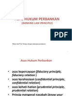 Asas Hukum Perbankan