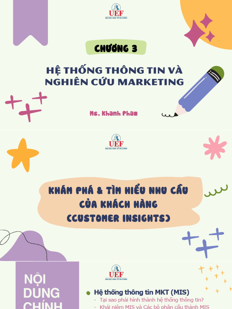 Chuong 3 - He Thong Thong Tin Nghien Cuu Marketing | PDF