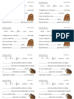 Mots Outils Phrases À Trous Palier 3