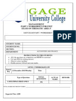 Part 1 MGMT Exit Exam Worksheet Question (2)