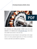 Construction and Working Principle of BLDC Motor