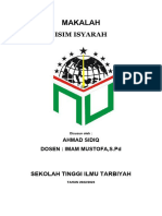 Makalah Isyim Isyarah