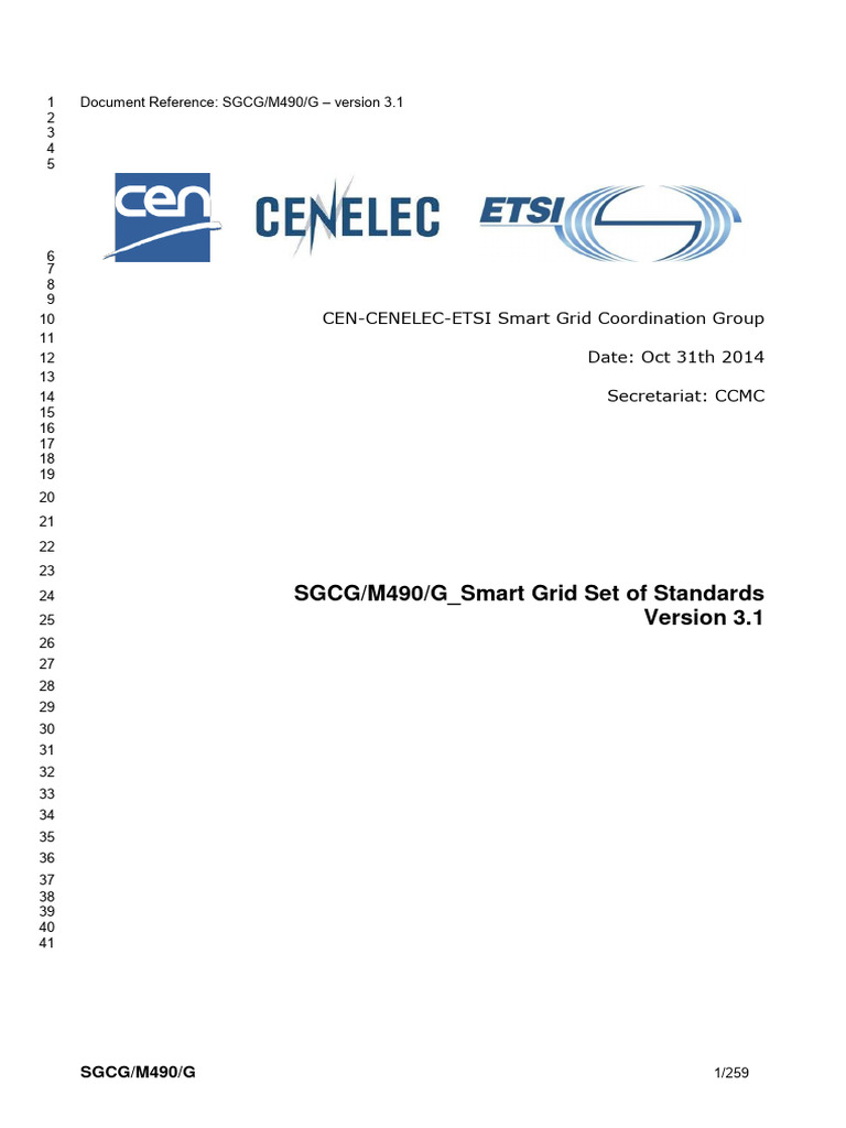Smart Grid Standards Document v3.1 | PDF | Electrical Substation ...