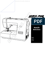 Riccar R651 Sewing Machine Instruction Manual
