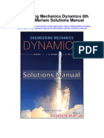 Instant Download Engineering Mechanics Dynamics 8th Edition Meriam Solutions Manual PDF Full Chapter