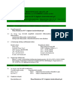 Disinfector 85 Gel MSDS-2020-03-02-HU