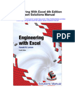 Instant Download Engineering With Excel 4th Edition Larsen Solutions Manual PDF Full Chapter