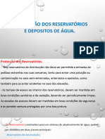 Proteção Dos Reservatórios e Depositos de Água