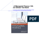 Instant Download Principles of Managerial Finance 13th Edition Gitman Test Bank PDF Full Chapter