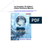 Instant Download Auditing Canadian 7th Edition Smieliauskas Solutions Manual PDF Full Chapter