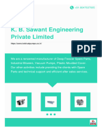 K B Sawant Engineering Private Limited