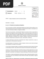 Pergunta nº 986-XII-1ª - Antigas instalações do Centro de Saúde de Delães