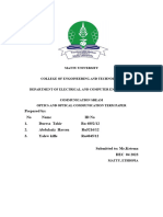 OPTICS OPTICAL COMMUNICATION TERM PAPER GROUP TWOnw